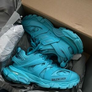 Balenciaga blue shoes